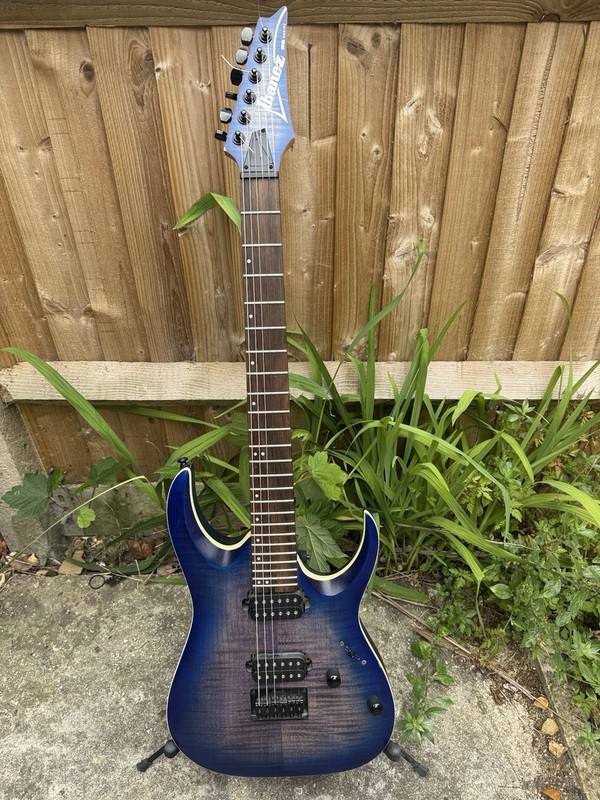 Ibanez Rga42fm Electric Guitar. Rock Metal. 24 Frets