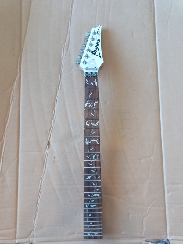 Original Ibanez JEM Jr Guitar neck in White