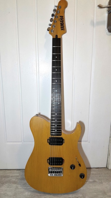 1995-1997 Yamaha Pacifica 120SD Electric Guitar-Natural Finish
