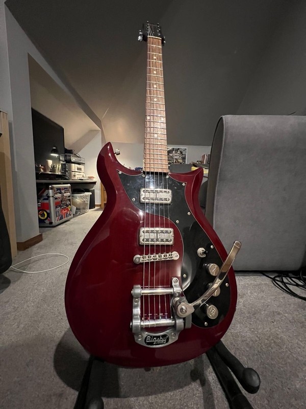 Gretsch G5135-CVT Corvette with Bigsby 2006-Cherry, Bigsby Springs + Vibramate