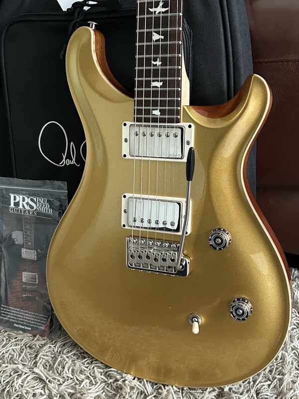 PRS CE24 Limited Edition Egyptian Gold Metallic Gloss Finish-2023-Mint