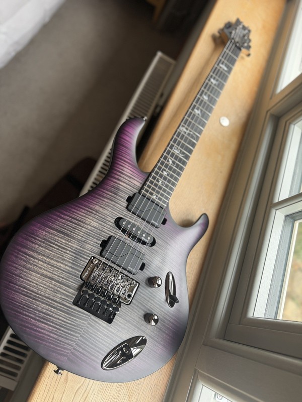 PRS SE Chleo Herman Li Signature Charcoal Purple Burst 2025 Electric Guitar