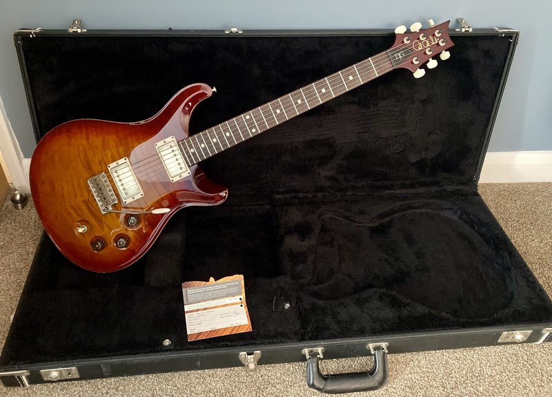PRS DGT David Grissom Trem Core Dark Cherry Sunburst 2013
