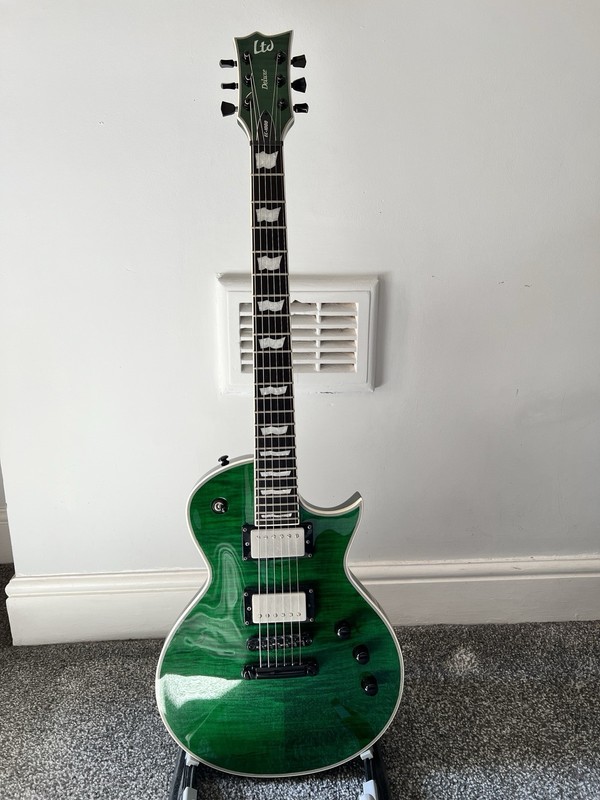 ESP LTD EC-1000 Deluxe – Made in Korea – Upgraded Electronics & Pickups