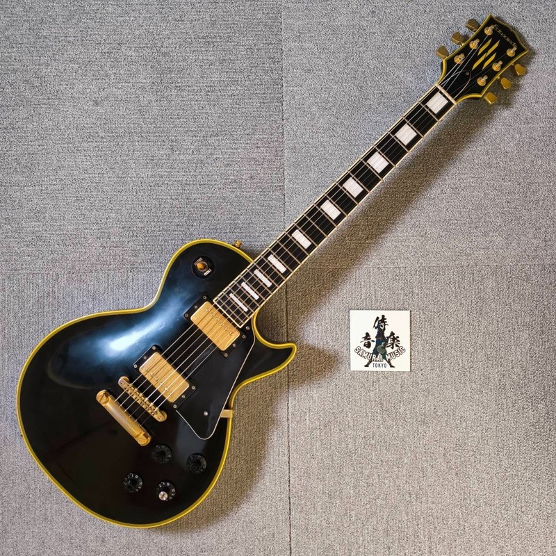 Edwards ESP Les Paul Custom Black Electric Guitar Edwards E-LP-130 Duncan MIJ #8