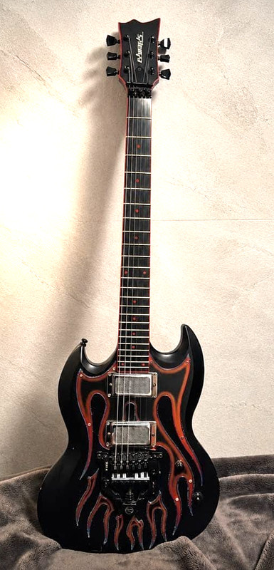 Edwards Viper Flame ESP one-of-a-kind item Rare Guitar 2016 Limited MIJ Japan
