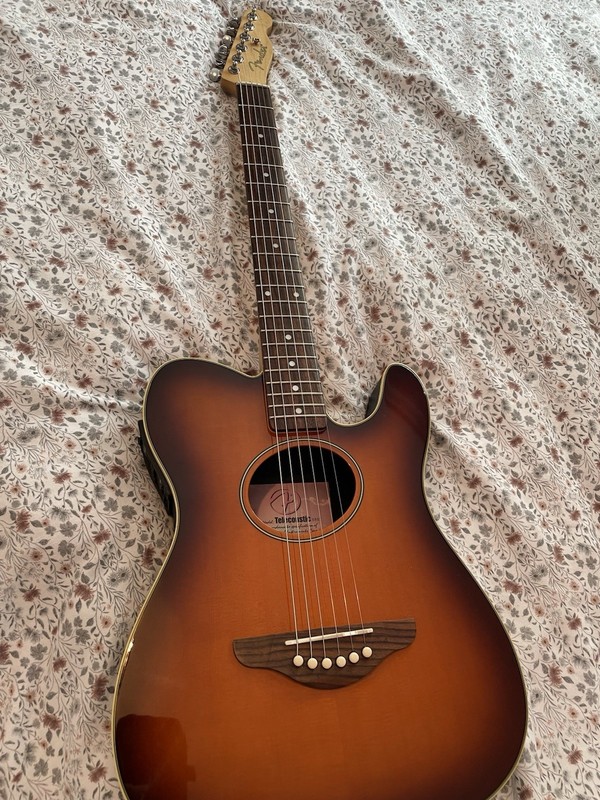 Fender Telecoustic Guitar Electro Acoustic, Sunburst