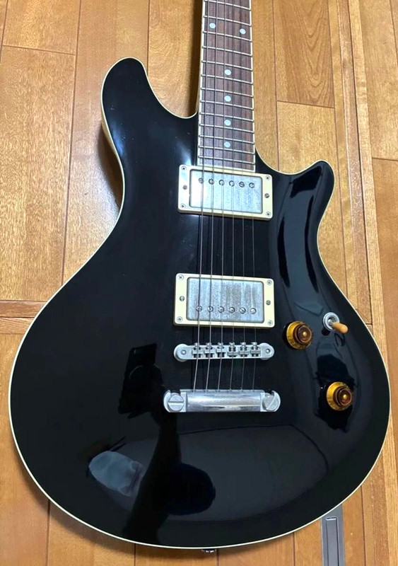 Edwards by ESP Potbelly Guitar E-PO-96D Black 22f