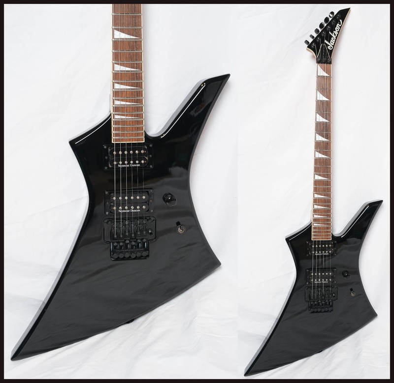 Jackson KE-3 BLACK KELLY, 2009, Excellent Condition, w/ Seymour Duncan Pickups, HC