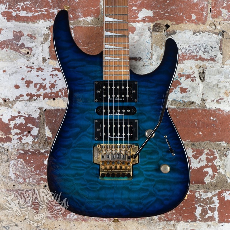 Grover Jackson Dinky DK.A-60 Transparent Blue 1999 MIJ Japan